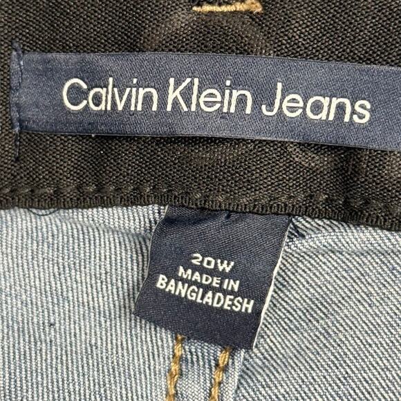 Calvin Klein Jeans High Rise Demi Boot Cut Medium Wash Jeans NWT Womens sz 20 W - Picture 16 of 16